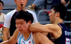 楊瀚森對抗強(qiáng)度高，NCAA球員肘擊照曝光